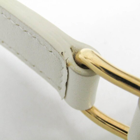 CELINE White Leather Shoulder Bag - Picture 11 of 15